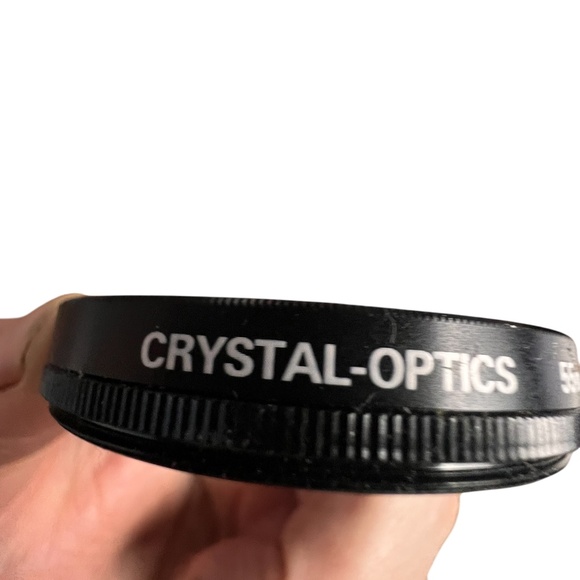 Crystal Optics 55mm C-P.L Screw In Filter Made in Japan Pre-owned - Picture 6 of 6
